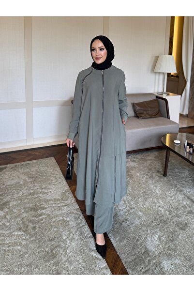 sevannaluxurydesign Fermuar detay tasarım kap & pantolon takım