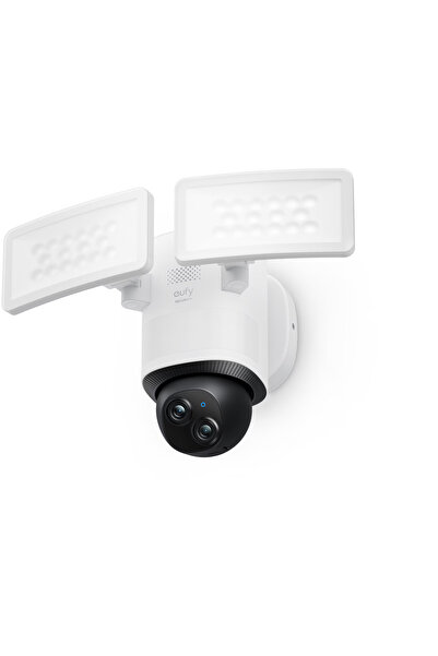 eufy FloodLight E340 surveillance camera, 3K Full HD, Wi-Fi 6, two-way audio, 2000 Lm