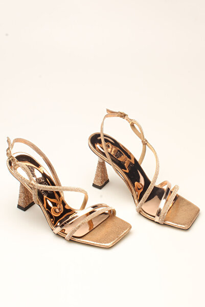 İDİL Rose Mirror Stone Women's Heels