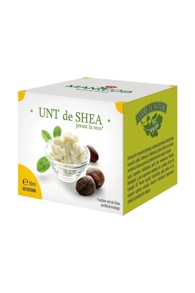 Verre De Nature Unt de Shea presat la rece certificat 50 ml