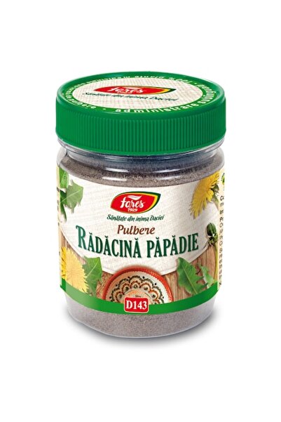 Fares Rădăcină de păpădie, pudră din plante, 70 g,