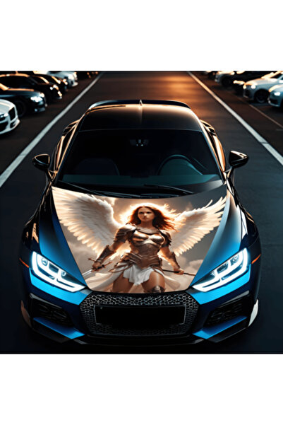 Avex Folie Capota Auto "Hood Art" rezistenta la exterior, marime S (150 x 110...