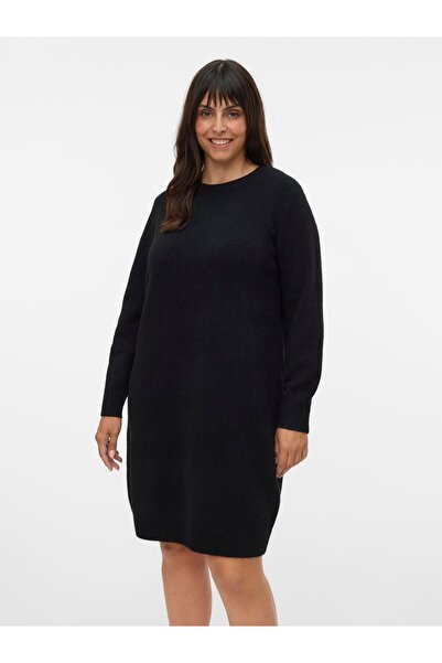 Veromoda Curve Strickkleid VMCBOOM Kurzes Kleid