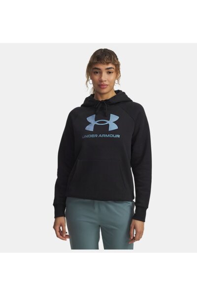 Under Armour Kadın UA Rival Fleece Shimmer Kapüşonlu Sweatshirt 6003710-007