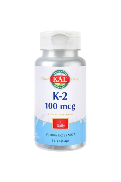 Secom Dietary supplement Vitamin K2 100 mcg Kal, 30 capsules