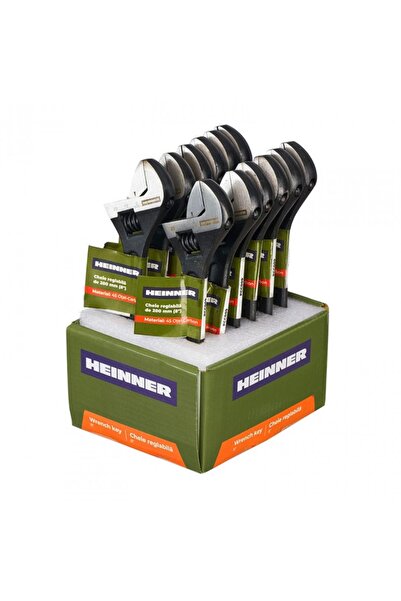 Heinner Adjustable Wrench 200mm, 8 inch