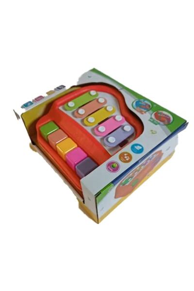 dalimag Πιάνο και ξυλόφωνο για παιδιά, Dalimag, πολύχρωμο, 2 σε 1, ήχοι, 19 εκ.