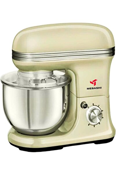 MEBASHI 5L Stand Bowl Mixer, 1200W, 8 Speed Levels, Stainless Steel Bowl (White) (ME-SBM1111)