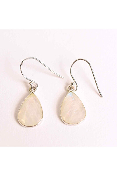 craftmystic Cercei din argint 925 cu lacrimă de piatră lunară - Purificare și...