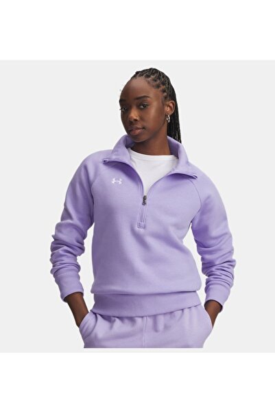 Under Armour Kadın UA Rival Fleece Yarım Fermuarlı Sweatshirt 1379492-538