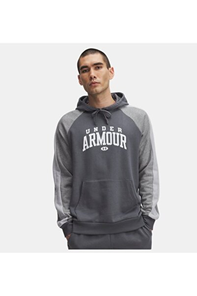 Under Armour Erkek UA Rival Fleece Colorblock Kapüşonlu Sweatshirt 6003958-025