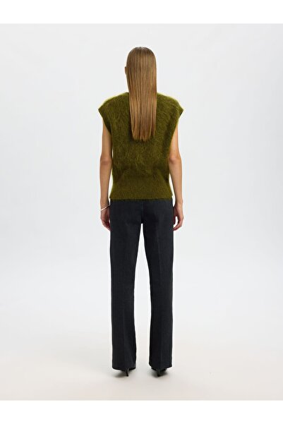 Selected Femme Strickweste Mohair Mix