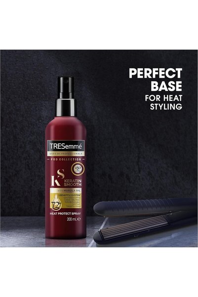 TRESemmé Pro Collection Keratin Smooth Heat Protect Spray with keratin and marula oil heat protecti