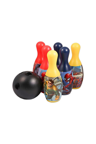 Marvel Spiderman Themed Colourful Entertaining Mini Bowling Set