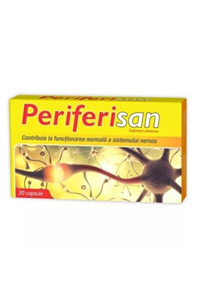 Zdrovit Periferisan, pentru sistemul nervos, 30 capsule,