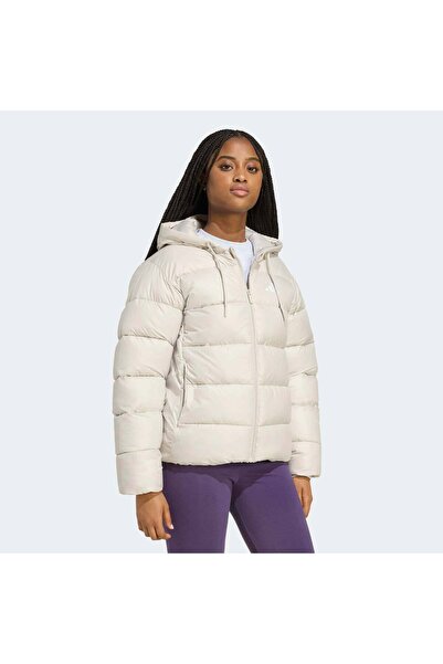 adidas Essentials Climawarm Women's Cream Coat (Jv7768)