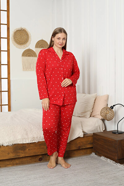 My Hanne Patterned Women's Pajama Set 3397