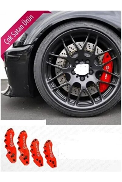 ROAL TUNİNG BREMBO FREN KALİPER KAPAK YAZILI 4 LÜSET TÜM ARAÇ UYUMLU