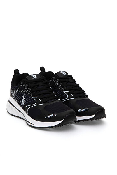 U.S. Polo Assn. Erkek Siyah Spor Ayakkabı 50313714-VR046