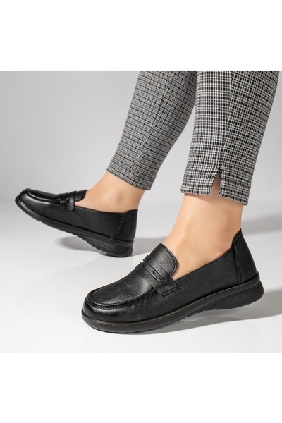 Modlet.ro Women's black low-sole casual shoes MOD10947