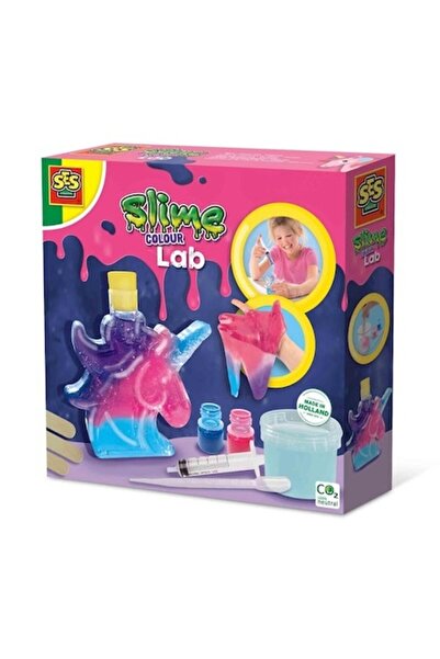 SES Creative Set Educativ Slime Unicorn, SES Creative, 5+ ani, Multicolor, 20...