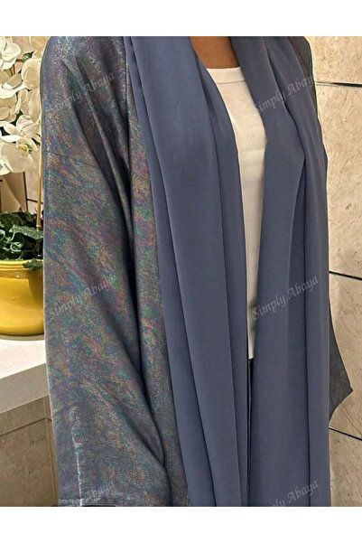 Sheya Cardigan lung Sheya, albastru