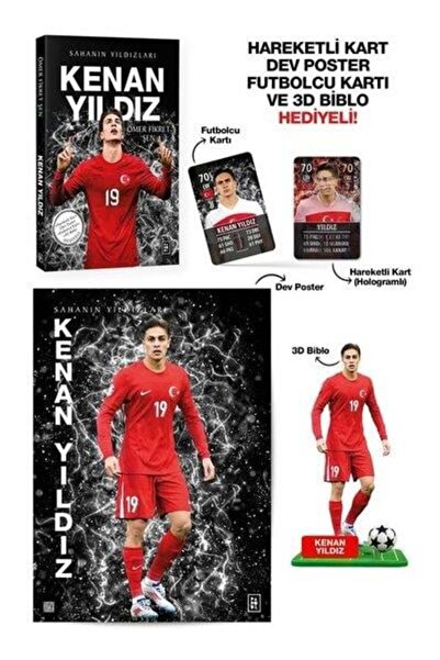 Parodi Yayınları Kenan Yıldız - Sahanın Yıldızları - Hareketli Kart - Dev Pos...