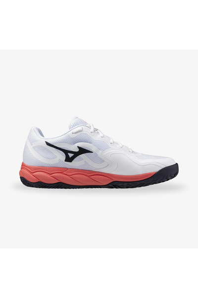 MIZUNO حذاء تنس أبيض للرجال من ويف إنفورس كورت سي سي