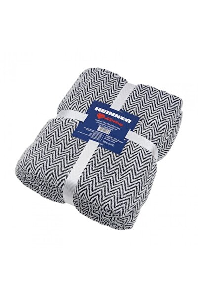 Heinner Zag plaid blanket with tassels, 200x220 cm