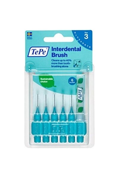 TePe Interdental brushes blue 0.6 mm 6 pieces