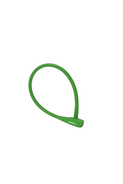 Bonin Lanț cu lacăt din silicon 10x600mm, verde