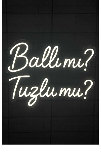 Extremmotif Ballı mı Tuzlu mu Neon Led Neon tabela