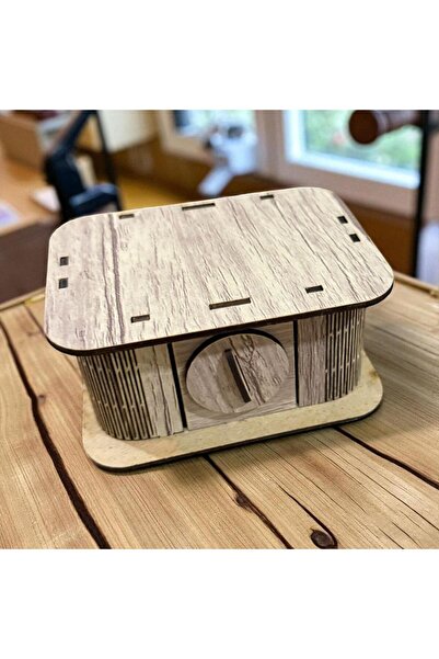 golden team Wooden piggy bank