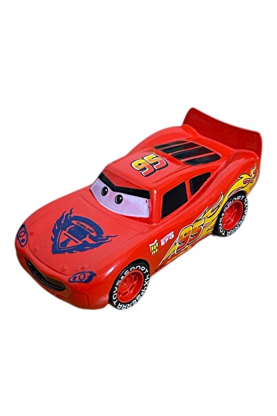H.H.M ŞENVER TİCARET Lightning Mcqueen Metal Car Pull and Release Metal Car