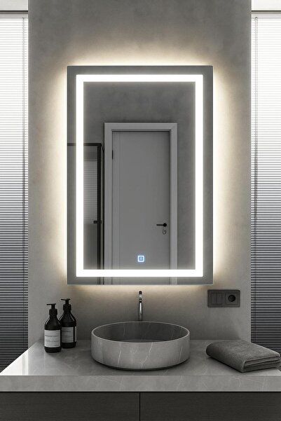 eagle mirror "Radioso" Dokunmatik Sensörlü Ledli Makyaj Aynası Banyo Konsol A...