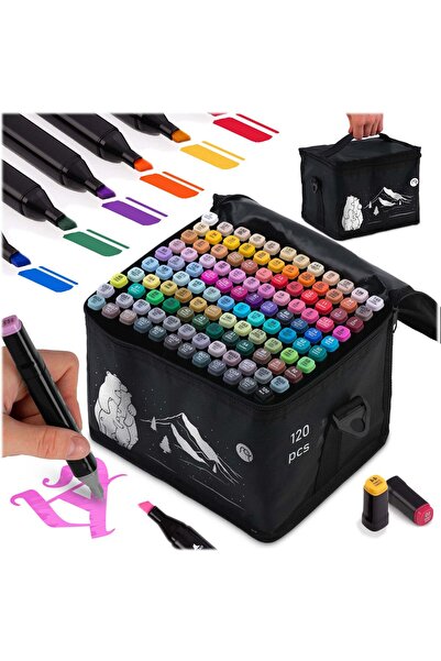 Other Nukido NK-913 Alcohol Markers with Bag of 120