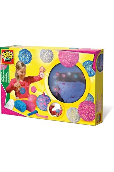 SES Creative Творчески комплект - SES Hobby Girls - Светлинна гирлянда