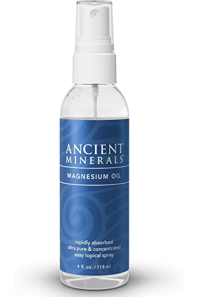 Ancient بخاخ زيت المغنيسيوم المعدني 4 أونصة - مكمل كلوريد المغنيسيوم الأصلي ا...