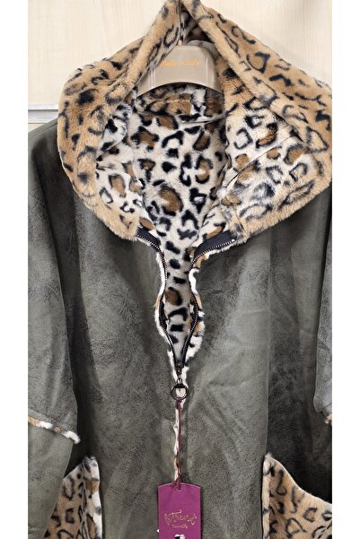 Park Moda Leopard Nubuck Coat