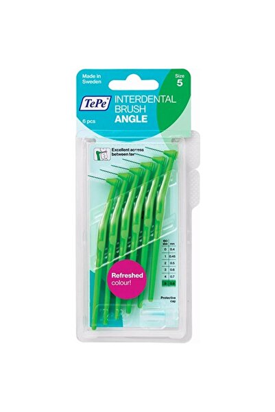 TePe Angle Arayüz Fırçası Yeşil 0.8Mm 6'Lı T122