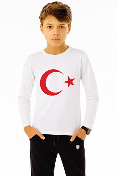 BEREKET BABY تي شيرت للأطفال مطبوع عليه العلم التركي لعيد 29 أكتوبر وقميص احت...