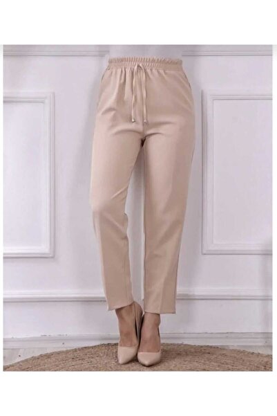 BAŞAK Kadın Lastikli Havuç Pantolon