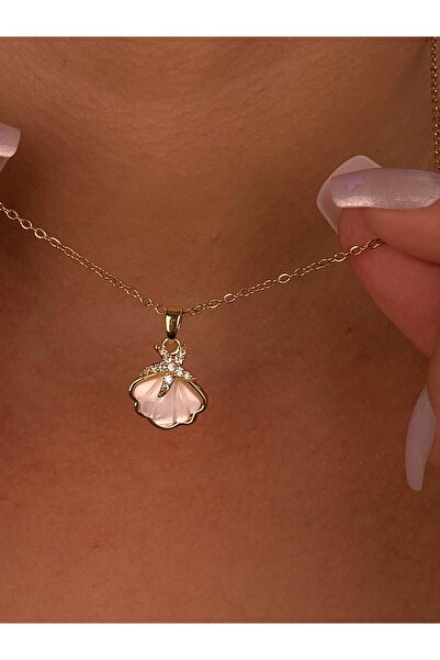 Jewelliss Deniz Yıldızı Çelik Kararmaz Kolye Minimal Tasarım İnce Zincir Gold Kaplama Günlük Hediyelik