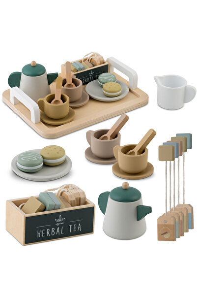 Other Set de ceai din lemn NK-864 Nukido