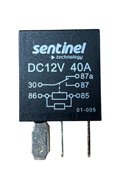 Sentinel Mikro Röle 12v 5 Ayaklı 40 Amper 1 Adet Fiyatı (01-005)