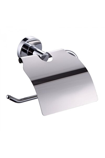 IMK Suport hartie igienica, Lider 1069, cu clapeta, cromat, 12 x 5 x 13 cm