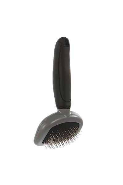 OEM Cat brush, Vetocanis, small, simple, plastic, black + gray