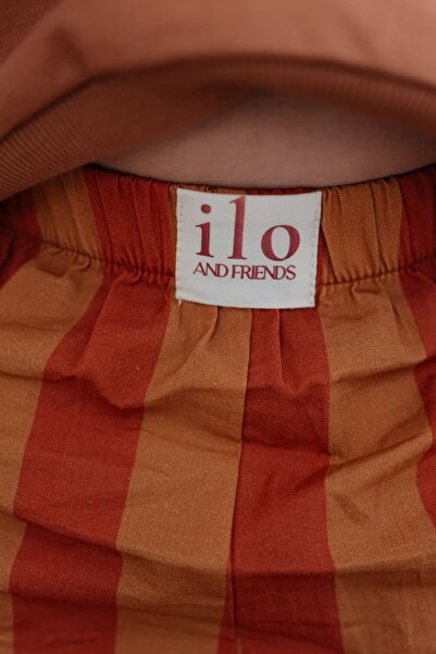 ilo and friends Barrel Stripes Pantolon