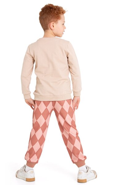 CiciTime Çocuk Modası Boys Long Sleeve Casual Bottom Top Set for Nursery and School