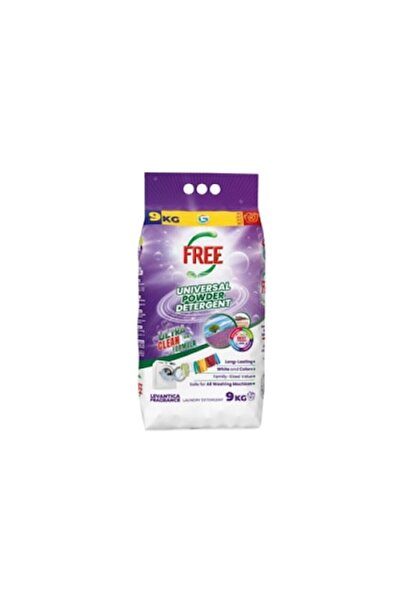 FREE Laundry detergent, powder, Universal, lavender, 9 kg, 90 washes